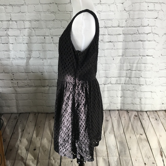 Joie Black Eye-lit dress - Picture 3 of 7